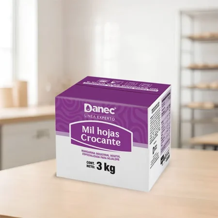 Mil hojas crocante. Margarina industrial vegetal multiuso